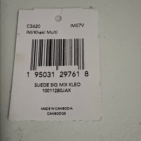 Coach Suede Brown and Tan Signature Crossbody Bag - Picture 10 of 10